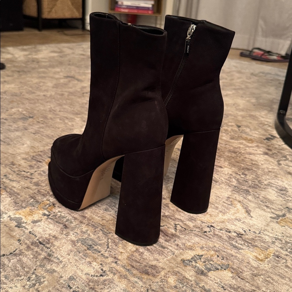 Schutz Nubuck Selene Boots Size 8.5 New - Picture 9 of 9